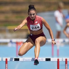 Atlétka Nina Čanecká zo Žiliny sa stala majsterkou Slovenska a postúpila na majstrovstvá sveta