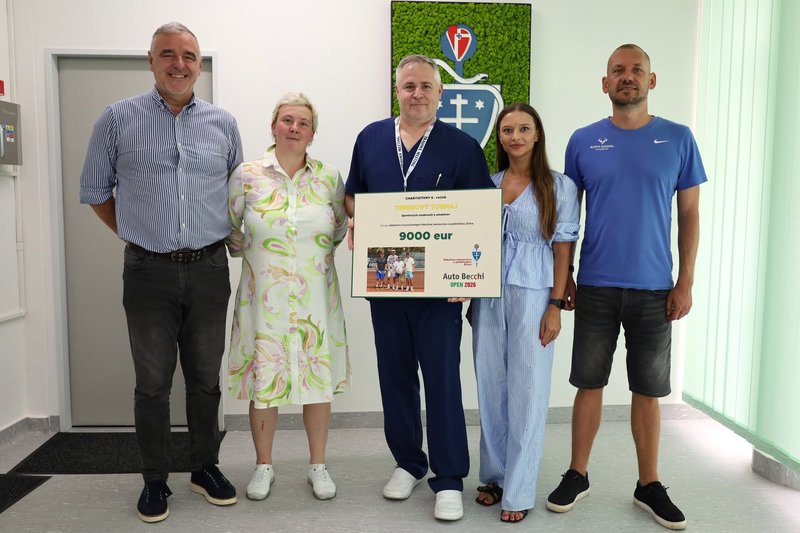 Charitatívny tenisový turnaj vyniesol rekordný výťažok pre žilinskú nemocnicu