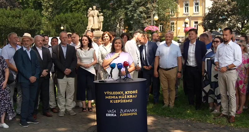 Erika Jurinová oficiálne potvrdila kandidatúru - V Žilinskom kraji zabojuje o kreslo županky tretíkrát