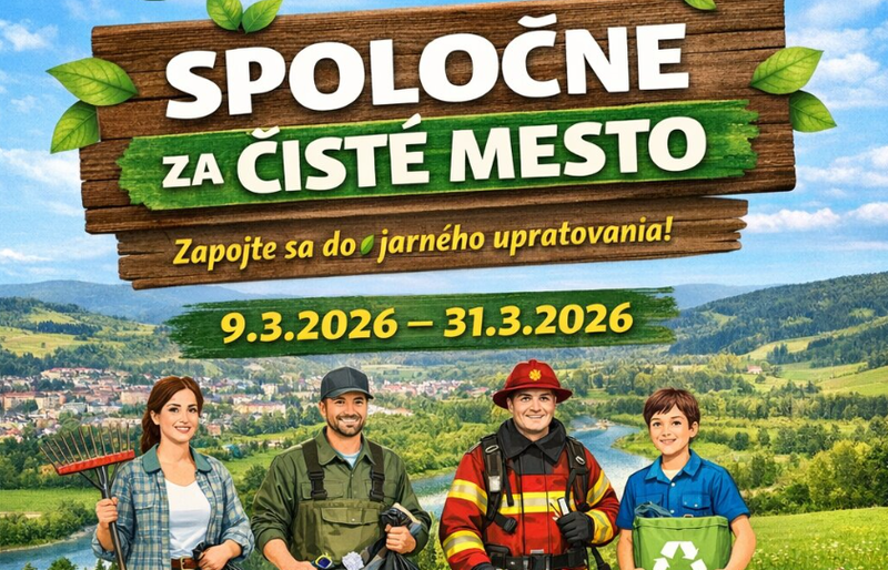 Krásno nad Kysucou sa chystá na veľké jarné upratovanie - Pridáte sa aj vy?