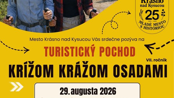 Jubilejný pochod Krížom krážom osadami - Krásno nad Kysucou