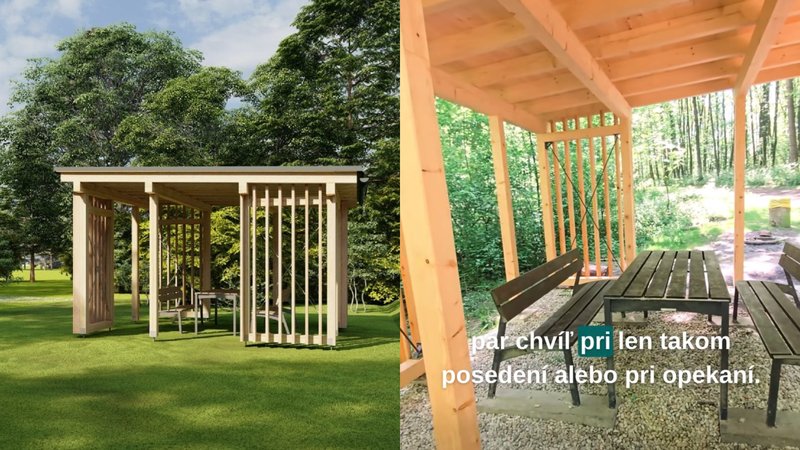 Koľko nových prístreškov pribudlo v žilinskom lesoparku Chrasť