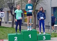 Kysucká desiatka 2026 - Diana Trúchla vybojovala pre Krásno nad Kysucou bronz