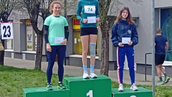 Kysucká desiatka 2026 - Diana Trúchla vybojovala pre Krásno nad Kysucou bronz