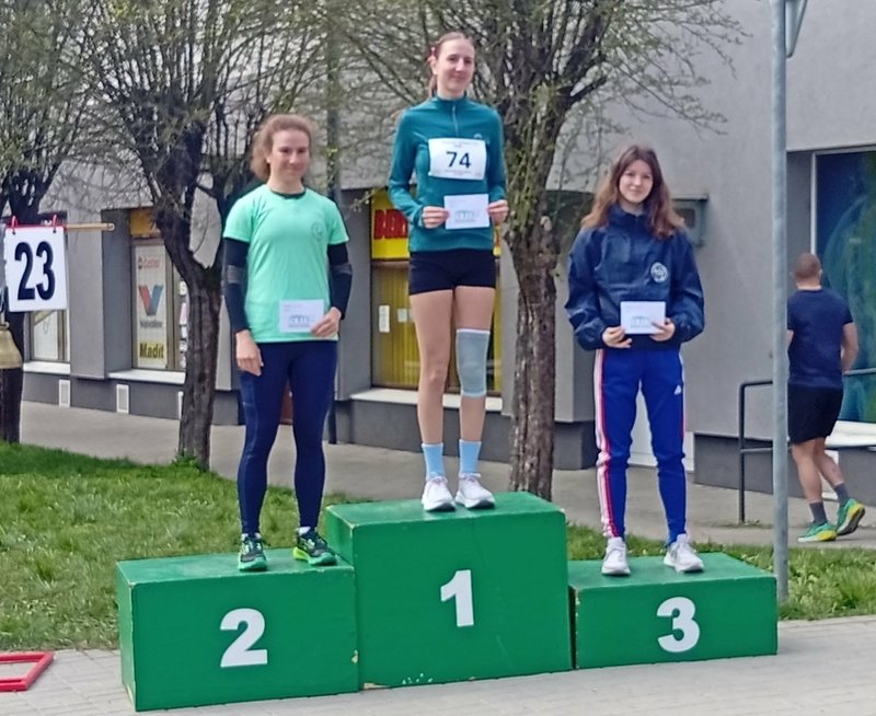 Kysucká desiatka 2026 - Diana Trúchla vybojovala pre Krásno nad Kysucou bronz