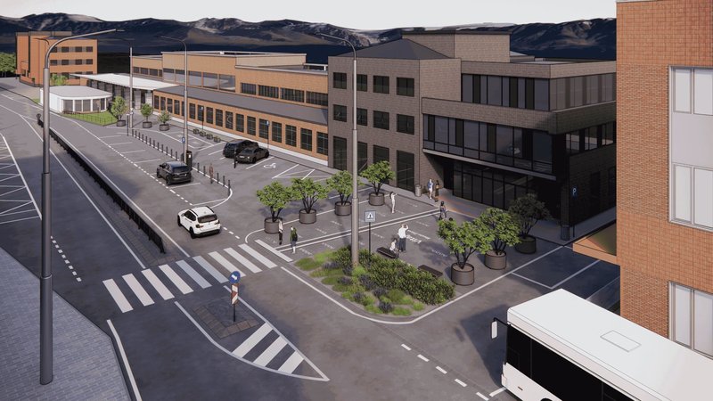 Mesto Žilina plánuje revitalizáciu Predstaničného námestia a presúva zastávku MHD