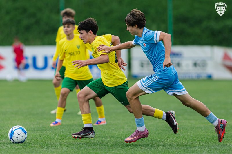 Mladí futbalisti MŠK Žilina U14 titul neobhájili, vo finále podľahli Slovanu