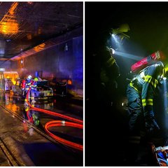 Naši hasiči absolvovali špeciálny výcvik na zásahy v tuneloch vo Švajčiarsku