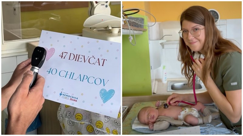 Nemocnica bilancuje marcovú pôrodnosť - Viete, aké veľké bábätko sa narodilo v Žiline