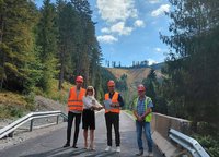 Obec Višňové prevzala novú asfaltovú cestu v doline, poslúži cyklistom a turistom