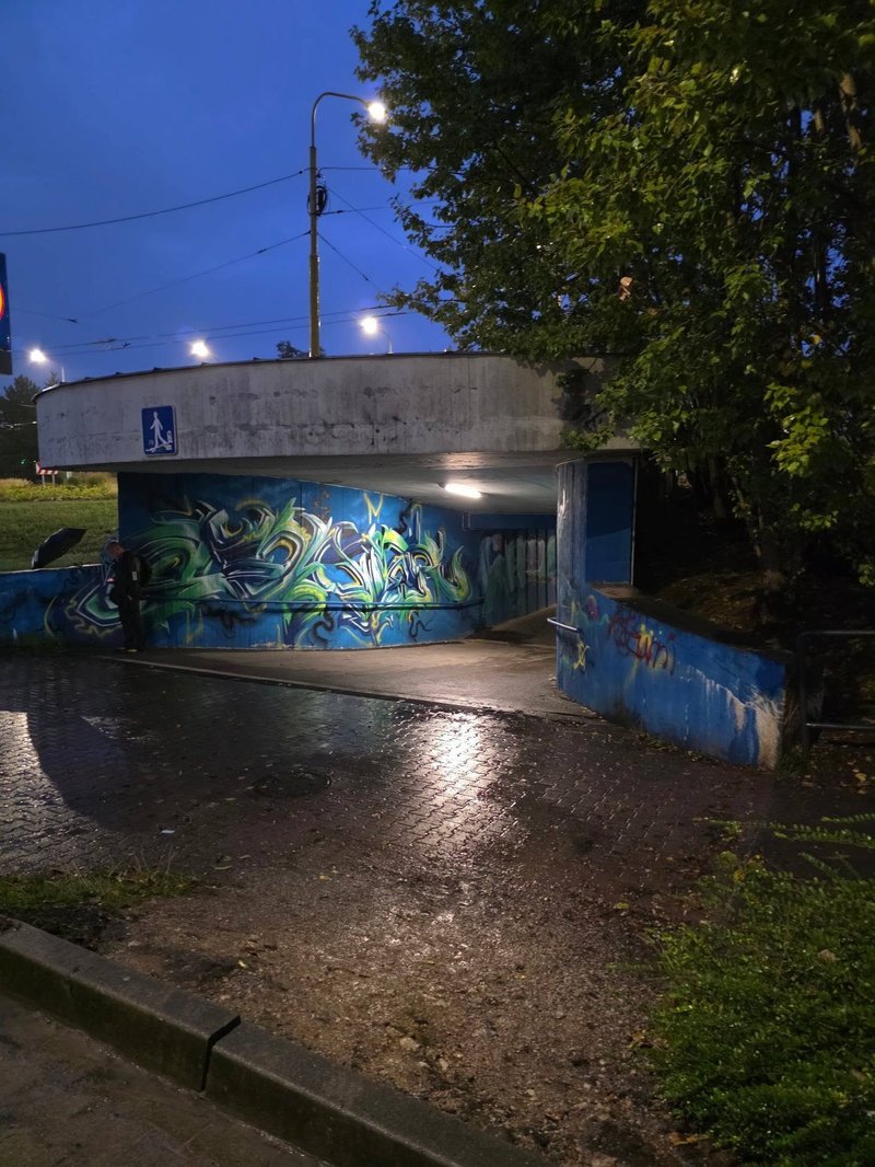 Nové osvetlenie v podchode na Ulici Vysokoškolákov v Žiline