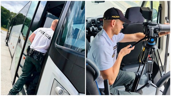 Policajná akcia Autobus odhalila stovky priestupkov, Žilinský kraj patrí k najhorším