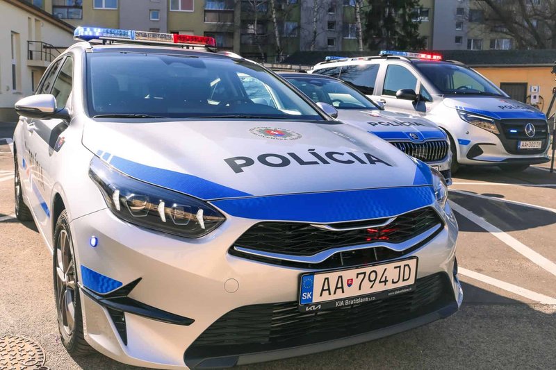 Polícia SR - ilustračné foto