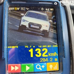 Polícia chytila na estakáde ďalšieho cestného piráta, namerali mu 132 kmh