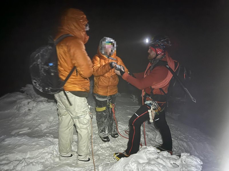Turisti uviazli v Malej Fatre na vrchu Suchý