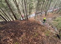 Požiar nad Ľubochňou - Oheň zasiahol najprísnejšie chránené územie