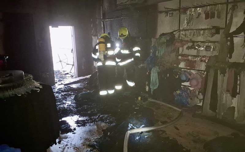 Požiar v žilinskom obchodnom centre Klokan