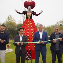 Pri Vodnom diele otvorili unikátny prírodný park Všehrisko, ktoré navrhli deti
