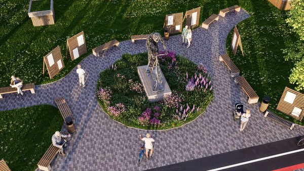 Pri športovej hale v Žiline vznikne Park majstrov Priestor oživí socha od študentov z Kysuckého Nového Mesta