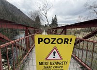 Ružomberok uzavrel most na Cyklokorytničke