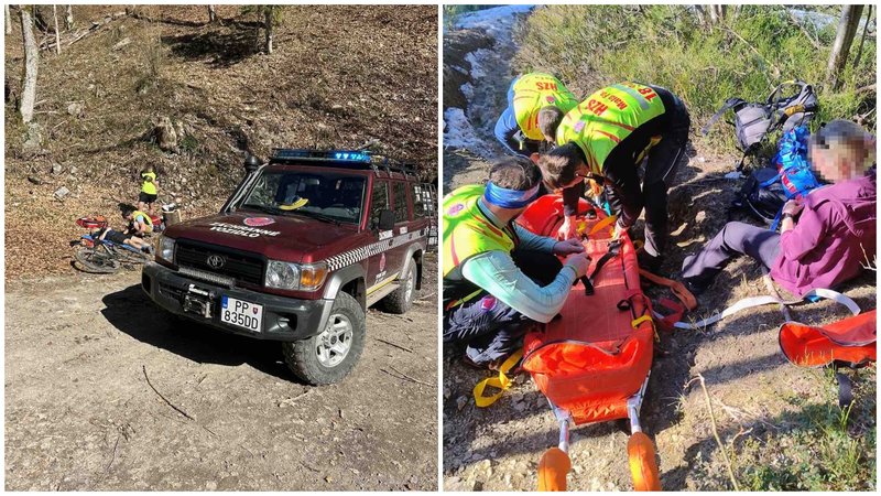 Séria úrazov v Malej Fatre - Horskí záchranári pomáhali turistkám aj mladému cyklistovi