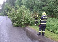 Silné búrky bičovali Žilinský kraj, škody hlásia viaceré okresy