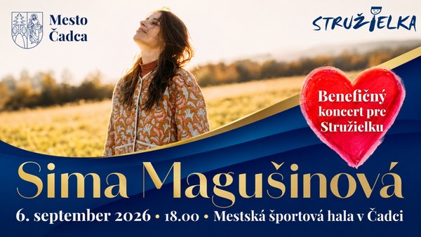 Športová hala v Čadci otvorí novú kapitolu benefičným koncertom Simy Magušinovej