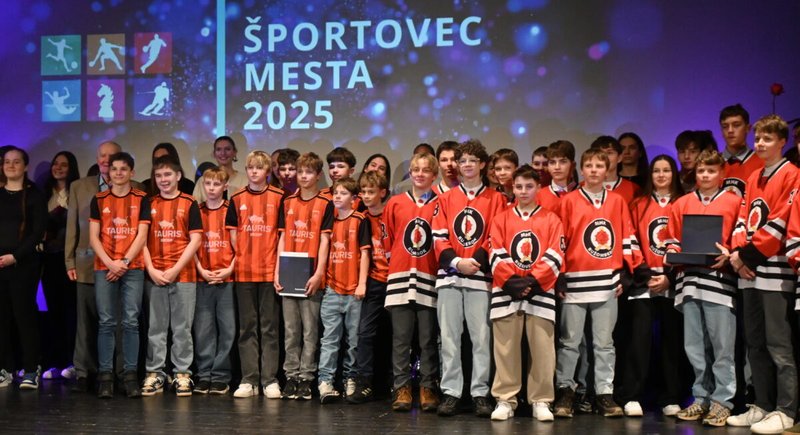Ružomberok ocenil najlepších športovcov mesta za rok 2025