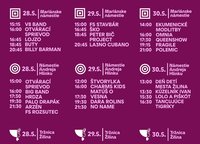 Staromestské slávnosti v Žiline 2026 - program