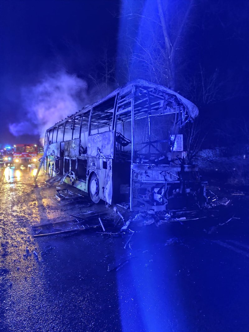 Tragická nehoda autobusu