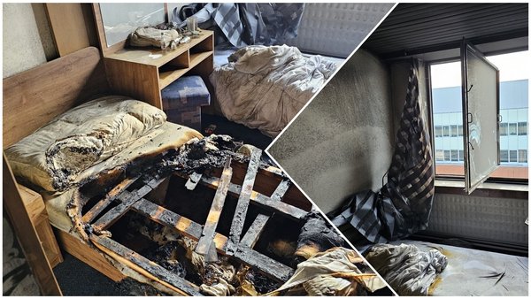 Tragický požiar v žilinskom hoteli - Jedna osoba neprežila, evakuovať museli aj hostí