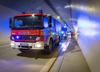 Tunel Čebrať je o krok bližšie k otvoreniu -  Záchranné zložky simulovali nehodu