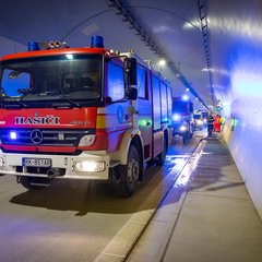 Tunel Čebrať je o krok bližšie k otvoreniu -  Záchranné zložky simulovali nehodu