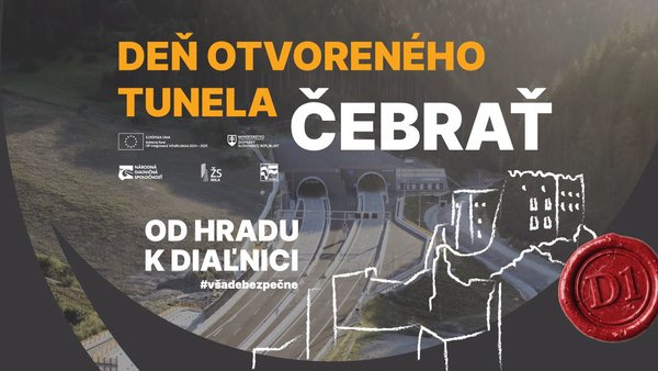 Už 3. októbra Zažite Deň otvoreného tunela Čebrať na vlastné oči