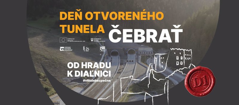 Už 3. októbra Zažite Deň otvoreného tunela Čebrať na vlastné oči