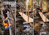 V Juráňovej doline vymieňajú starý most, turistom ho sprístupnia v máji