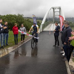 Vážska cyklotrasa sa rozrastá - Nový úsek medzi Varínom a Nezbudskou Lúčkou je hotový