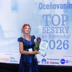 Žilinská vedúca sestra Jarka Mackovčáková si prevzala prestížne celoslovenské ocenenie TOP SESTRA